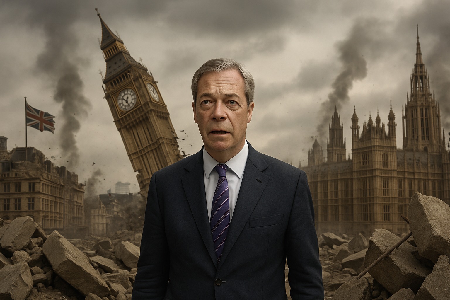 法拉奇若掌權,英國或走向自我瓦解